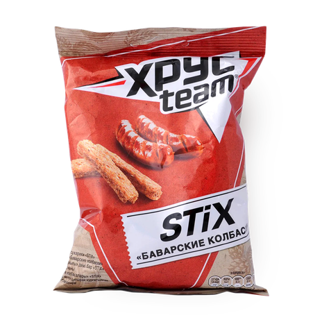 Сухарики Xрусteam со вкусом баварских колбасок