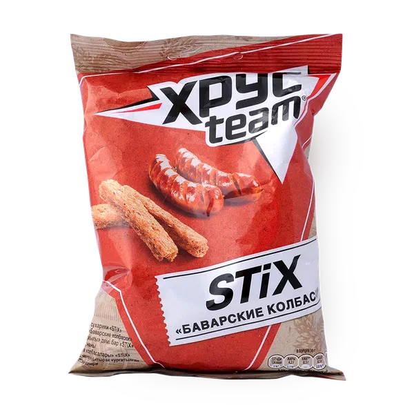 Сухарики Xрусteam со вкусом баварских колбасок