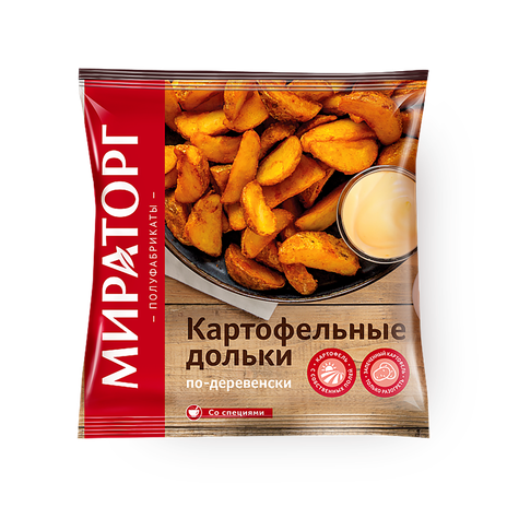 Картофель дольки По-деревенски «Мираторг» с кожурой