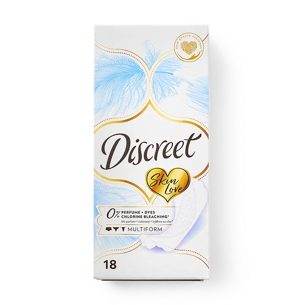 Прокладки ежедневные Discreet Multiform Skin Love