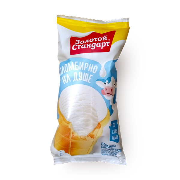 Мороженое пломбир «Золотой стандарт»