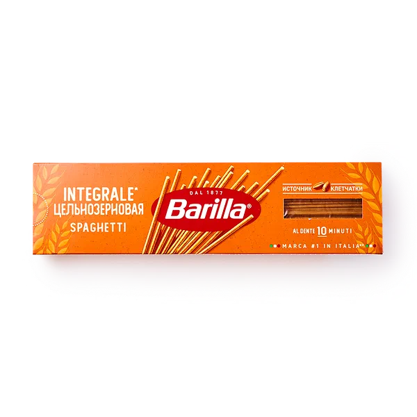 Макароны цельнозерновые Спагетти Integrale Barilla