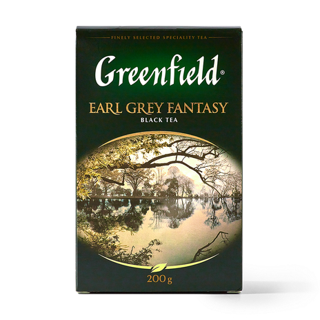 Чай чёрный Earl Grey Fantasy Greenfield листовой