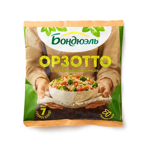 Смесь Орзото Bonduelle с овощами по-итальянски замороженная