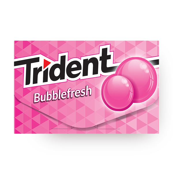 Жевательная резинка Trident Bubble Fresh