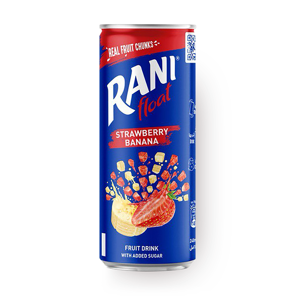 Коктейль фруктовый Rani клубника-банан