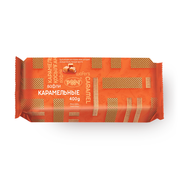Вафли карамельные «Рахат»