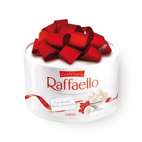 Конфеты Raffaello с цельным миндальным орехом в кокосовой обсыпке
