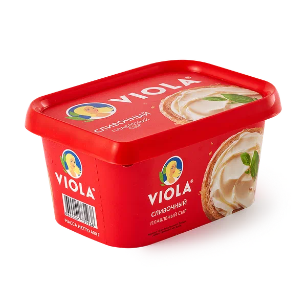 Сыр плавленый Viola с лисичками 50%, 400 г — купить с доставкой из ...