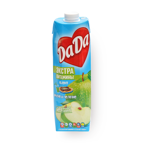 Сок яблочный DaDa