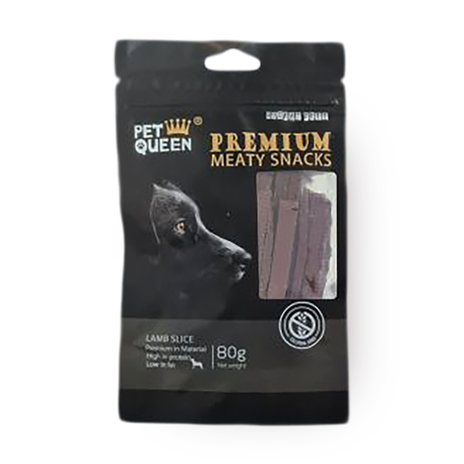 PET QUEEN חטיף רצועות טלה