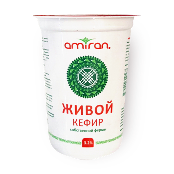 Кефир 3,2% «Амиран» живой