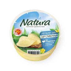 Сыр Сливоч­ный Лёгкий Natura