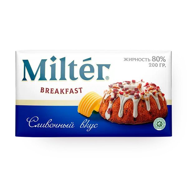 Маргарин 80% Кондитерский премиум Milter