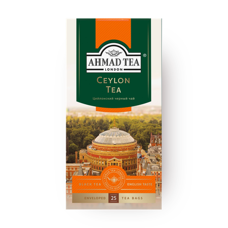 Чай чёрный Ceylon Ahmad Tea в пакетиках