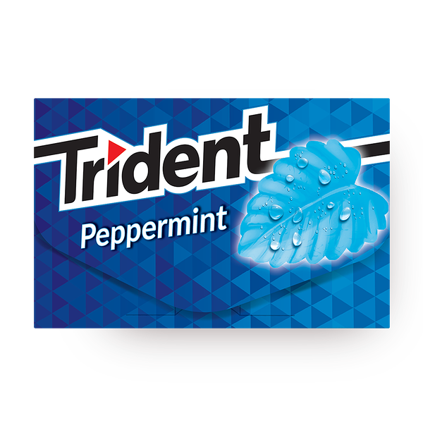 Жевательная резинка Trident перечная мята