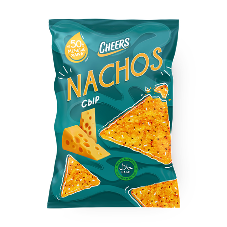 Кукурузные чипсы Cheers Nachos со вкусом сыра