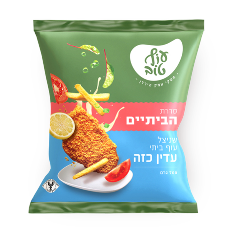 עוף טוב שניצל עוף ביתי עדין כזה