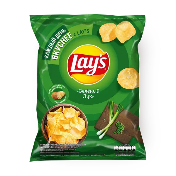 Чипсы Lay's зелёный лук