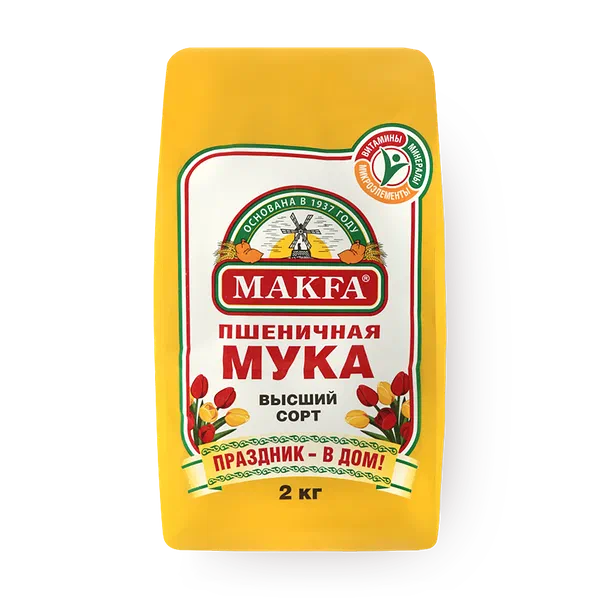 Мука Makfa высший сорт