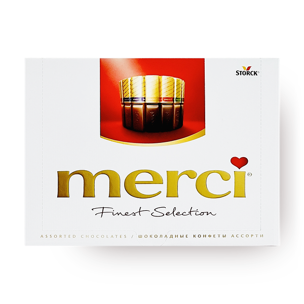 Конфеты шоколадные ассорти Merci