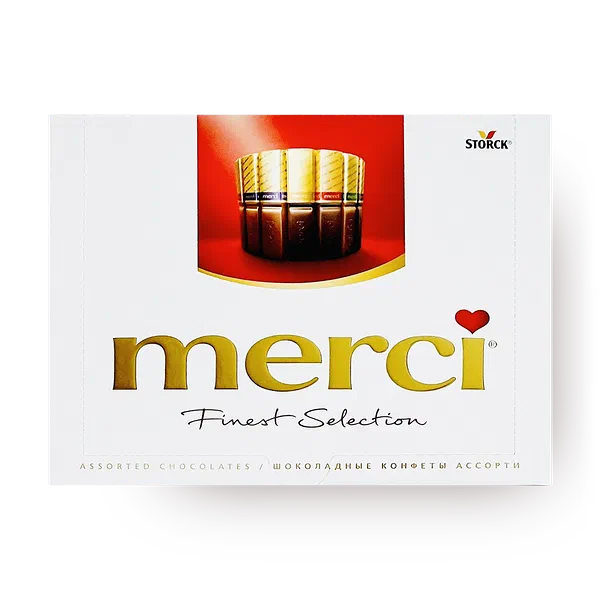 Конфеты шоколадные ассорти Merci