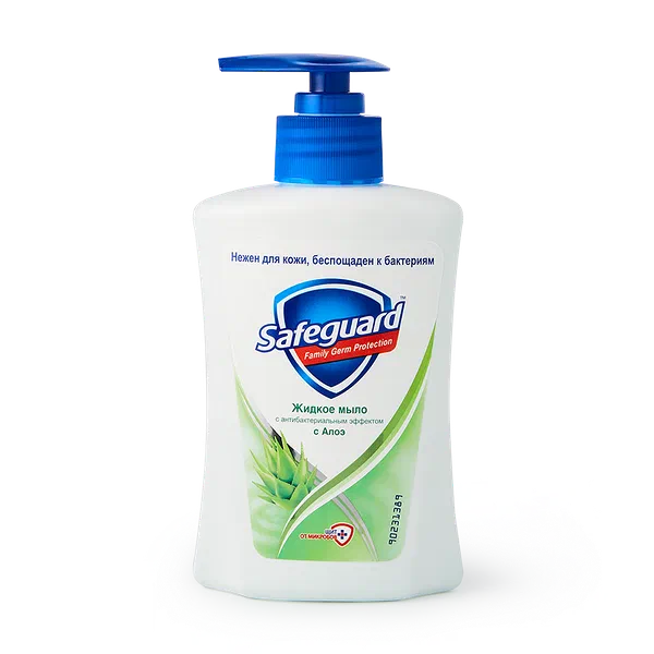 Мыло жидкое с антибактериальным эффектом Safeguard с алоэ