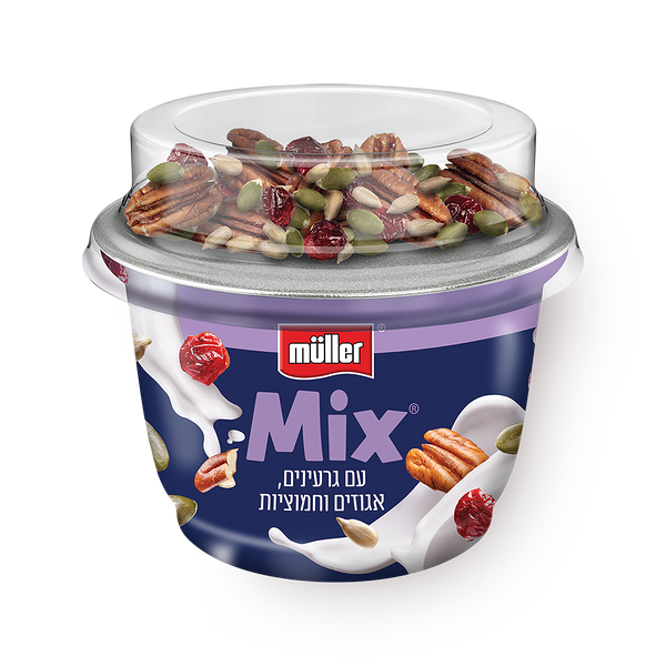 Muller Bianco plus+ pecan and grains 1.7%