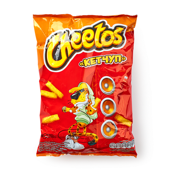 Кукуруз­ные снеки Cheetos кетчуп