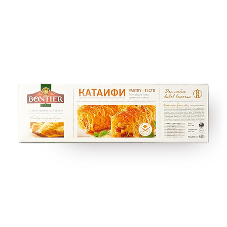 Тесто Катаифи Bontier замороженное