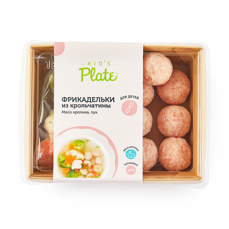 Фрикадельки из кролика Kid’s Plate замороженные