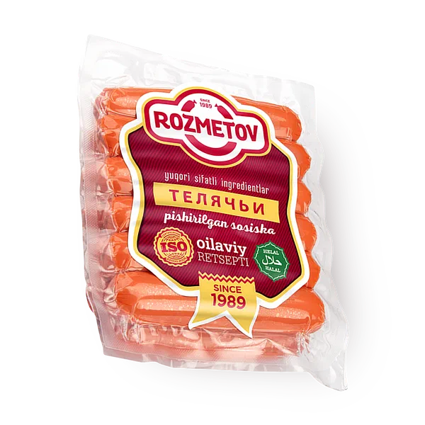 Сосиски телячьи Rozmetov