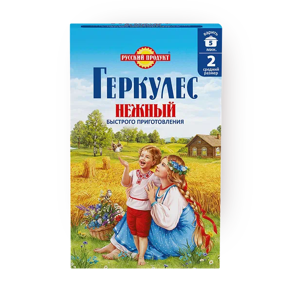 Хлопья овсяные Геркулес «Русский продукт» Нежный