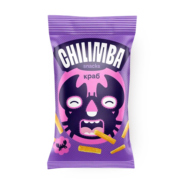 Снеки кукурузные Chilimba краб