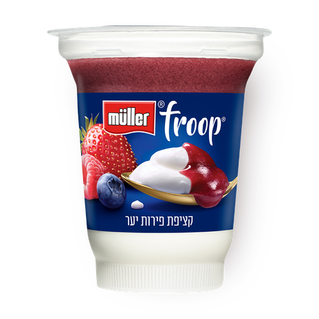 Muller Froop Wildberries yogurt 3%