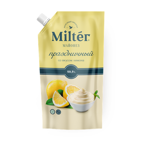Майонез Праздничный Milter со вкусом лимона 50,5%