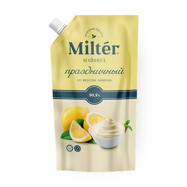 Майонез Праздничный Milter со вкусом лимона 50,5%
