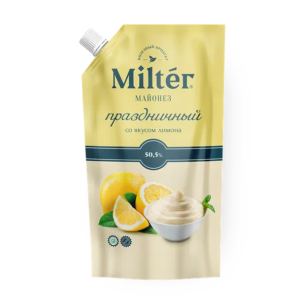 Майонез Праздничный Milter со вкусом лимона 50,5%