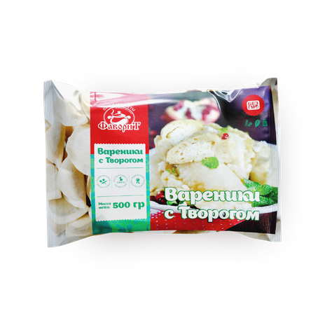 Вареники «Фаворит» с творогом