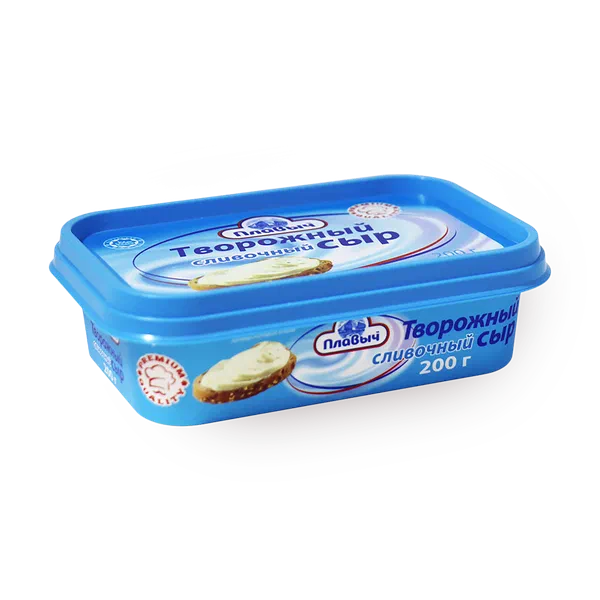 Сыр творожный «Плавыч» сливочный