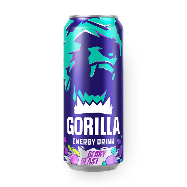 Энергетический напиток Gorilla Berry Blast