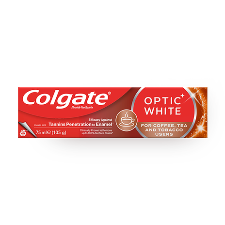 Colgate optic white For coffee lovers