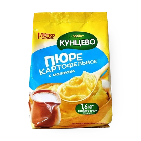 Картофельное пюре «Кунцево» с молоком
