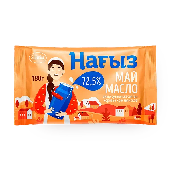 Масло сливочное крестьянское 72,5% «Айс»