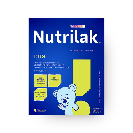 Смесь молочная сухая Nutrilak Premium соя