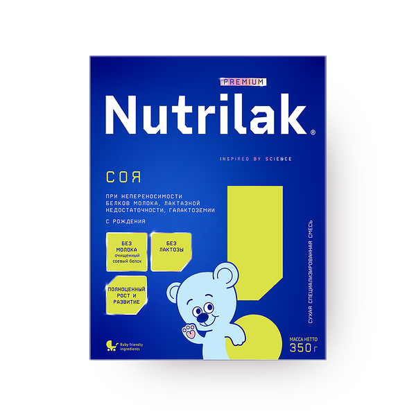 Смесь молочная сухая Nutrilak Premium соя