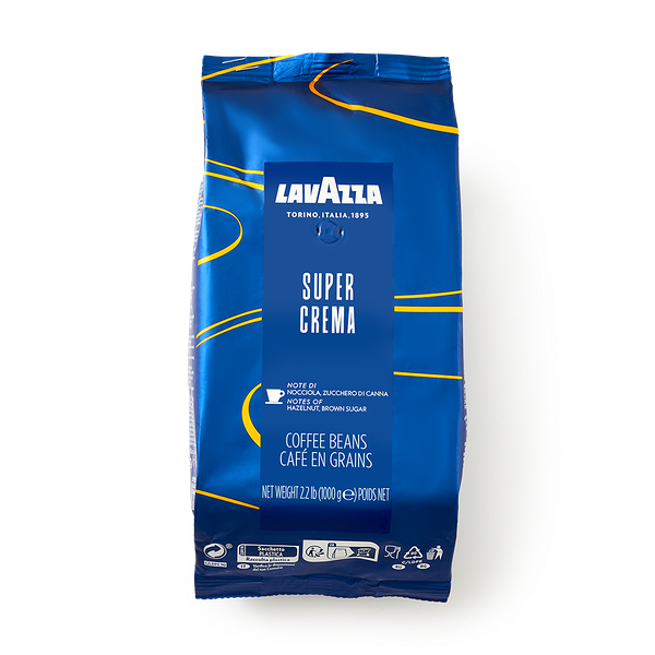 Кофе в зёрнах Super Crema Lavazza