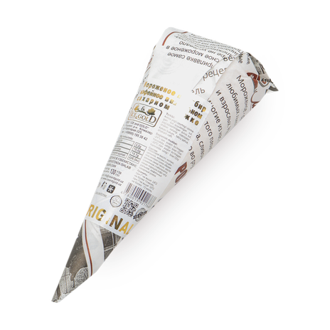 Мороженое Газета Рожок Кофе