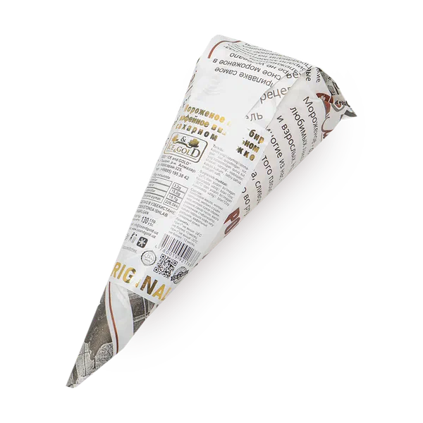 Мороженое Газета Рожок Кофе