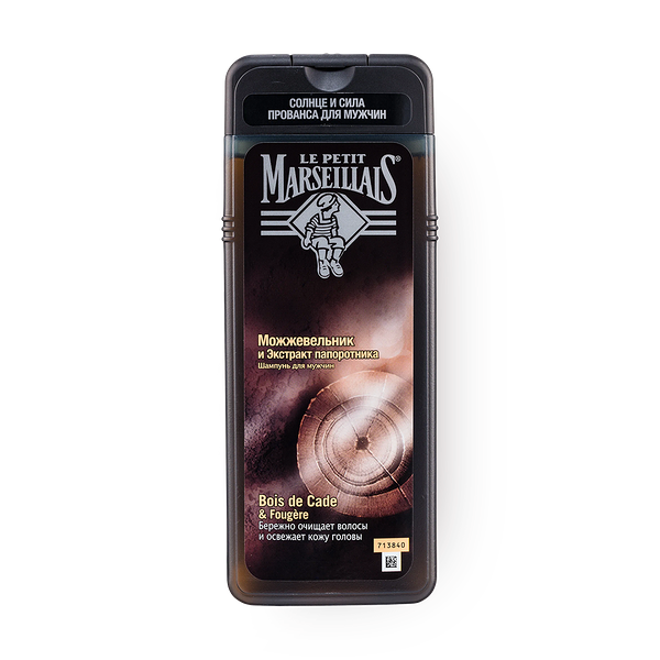 Гель для душа мужской Le Petit Marseillais можжевельник и экстракт папоротника